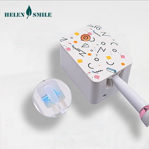 Travel rechargeable uv toothbrush sterilizer 2